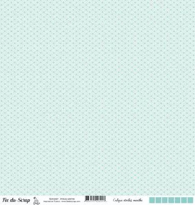 Calque �toiles -Menthe