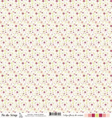 Calque fleurs de cerisier