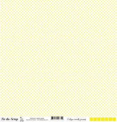 Calque ronds - Jaune