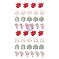 Candy Cane Lane Puffy Stickers 40/Pkg