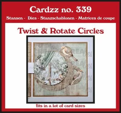 Cardzz dies no. 339, Twist & Rotate Circles