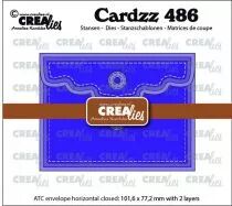 Cardzz dies no. 486, ATC envelope horizontal Panel A