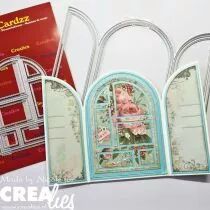 Cardzz matrice n&deg; 572, arche de carte &agrave; volets