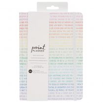 Carnet Point Planner Perfect Bound Planner 6\ X8\  Rainbow - Dot Grid - 120 Sheets