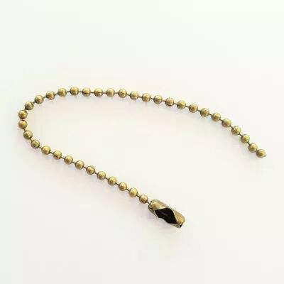 CHAINETTE METAL BRONZE 100 MM