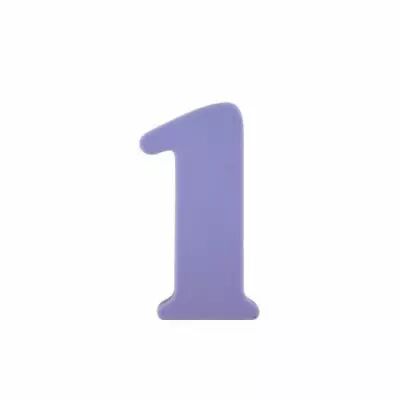 CHIFFRE EN PLEXI 1 COULEUR AU CHOIX