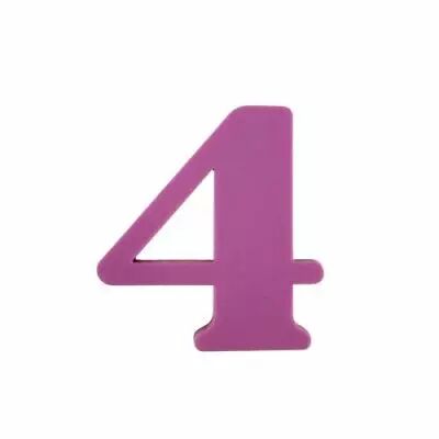 CHIFFRE EN PLEXI 4 COULEUR AU CHOIX