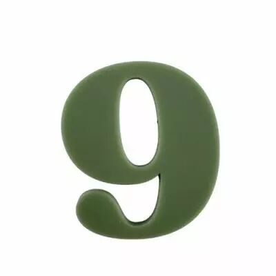 CHIFFRE EN PLEXI 9 COULEUR AU CHOIX
