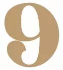 CHIFFRE MDF 3 MM 9