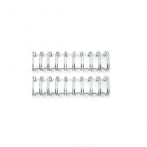 Cinch Wires .625\  2/Pkg Silver