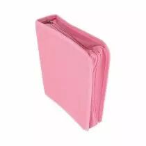 CLASSEUR 3 ANNEAUX POCHETTES ROSE