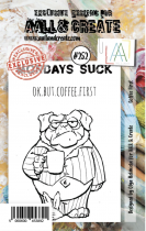 Clear stamp set - 252 - coffee first