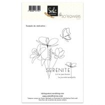 Clear stamps SO\' Flowers : Sérénité - SOKAI