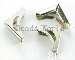 COIN EN METAL 0.9*0.9 CM ARGENT