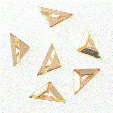 COIN EN METAL 1.6*1.6 CM OR
