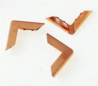 COIN EN METAL 2.6*2.6 CM ROSE GOLD