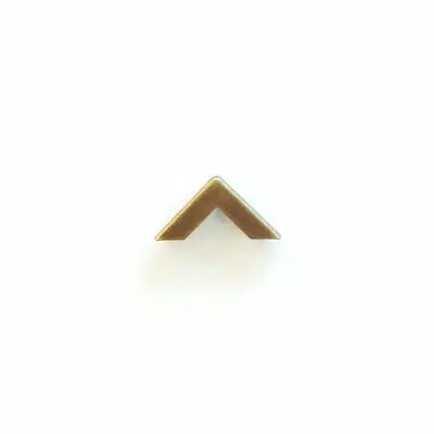 COIN EN METAL BRONZE 16*16 MM