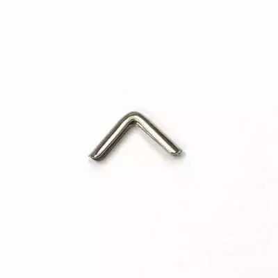 COIN M�TAL ULTRA FIN ARGENT