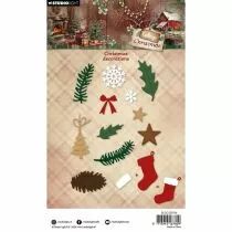 Cottage Christmas Cutting dies Christmas Decorations