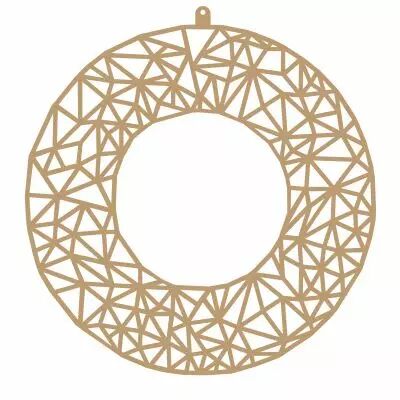 COURONNE A DECORER MDF 3 MM N�11 CONSTELLATIONS