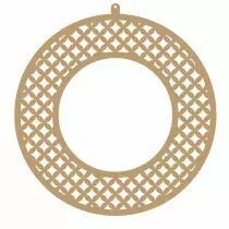 COURONNE A DECORER MDF 3 MM N�13 CANNAGE