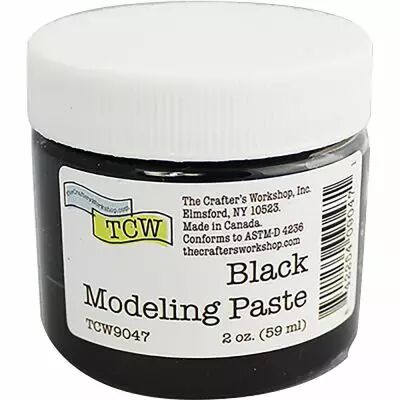 Crafter\'s Workshop Modeling Paste 2oz Black