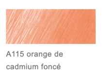 Crayon couleur A. Dürer 115 - dark cadmium orange