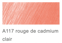 Crayon couleur A. Dürer 117 - light cadmium red