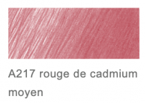 Crayon couleur A. Dürer 217 - middle cadmium red
