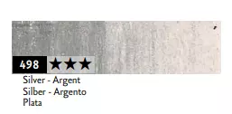 Crayon de couleur aquarellable Supracolor - argent