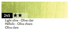 Crayon de couleur aquarellable Supracolor - olive clair