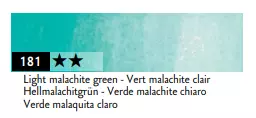 Crayon de couleur aquarellable Supracolor - vert de malachite clair