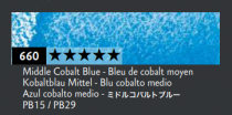 Crayon de couleur aquarelle Museum - bleu de cobalt moyen