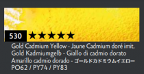 Crayon de couleur aquarelle Museum - jaune cadmium