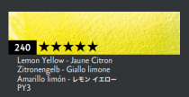 Crayon de couleur aquarelle Museum - jaune citron