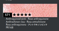 Crayon de couleur aquarelle Museum - rose anthraquione