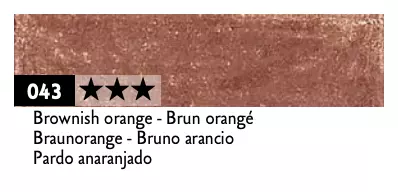 CRAYON DE COULEUR ARTIST PABLO CRAYON BRUN ORANGE