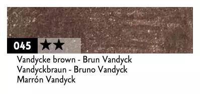 CRAYON DE COULEUR ARTIST PABLO CRAYON BRUN VANDYCK