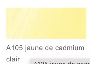 Crayon de couleur Polychromos 105 - light cadmium yellow