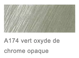 Crayon de couleur Polychromos 174 - chromium green opaque