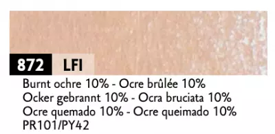 CRAYON DE COULEUR PROF LUMINANCE CRAY. OCRE BRULEE 10%