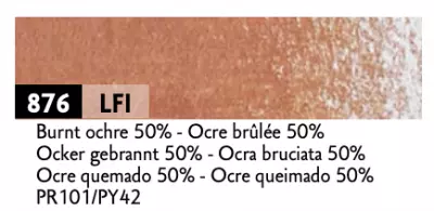 CRAYON DE COULEUR PROF LUMINANCE CRAY. OCRE BRULEE 50%