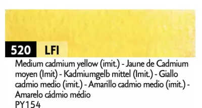CRAYON DE COULEUR PROF LUMINANCE JAUNE CADMIUM MOYEN