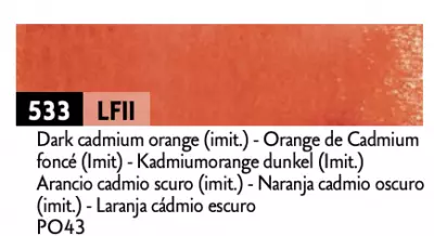 CRAYON DE COULEUR PROF LUMINANCE ORANGE CADMIUM FONC�E