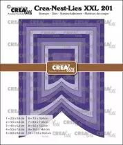 Crea-Nest-Lies XXL dies no. 201, Banner C smooth