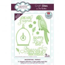 Creative Expressions Craft Dies By Sue Wilson Necessities- Parrot