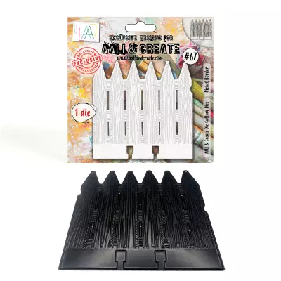 DI-067 - Die-Cutting Die Set - Picket Border - AALL and Create