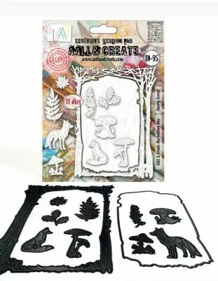 DI-095 - Die-Cutting Die Set - Furry Forest