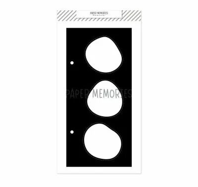 Die - matrice de coupe 4x8 Inserts Cut-Out Organic Shapes