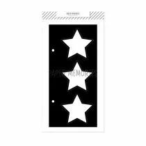 Die - matrice de coupe 4x8 Inserts Cut-Out Stars
